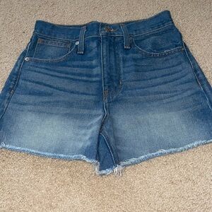 Womens Madewell Jean Shorts